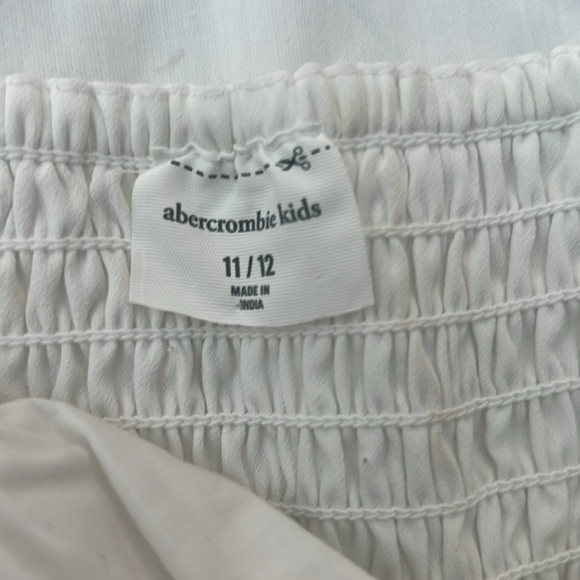Abercrombie Kids Girls White Dress - Picture 7 of 7